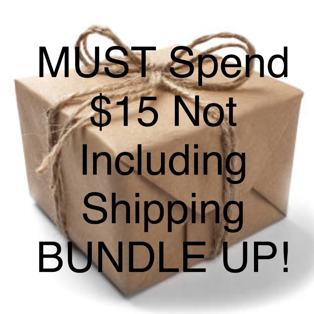 $15 spending minimum!!,